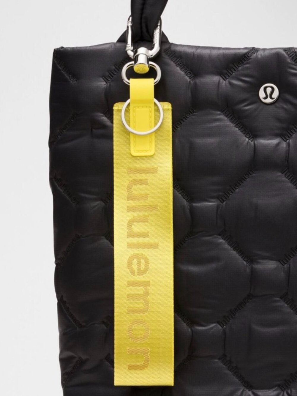Lululemon Neverlost Keychain Yellow